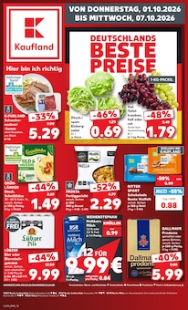 Aktueller Kaufland Berlin Prospekt Kaufland Prospekt Berlin "Hier bin ich richtig" mit 66 Seiten
