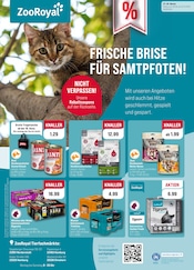 Bett im ZooRoyal Prospekt in Norderstedt Aktueller ZooRoyal Prospekt mit Bett, "FRISCHE BRISE FÜR SAMTPFOTEN!", Seite 1