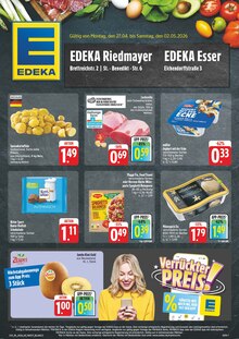 Gemüse im EDEKA Prospekt "Wir lieben Lebensmittel!" mit 8 Seiten (Würzburg)
