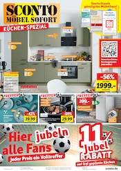 Waschmaschine im Sconto SB Prospekt in Greifswald Aktueller Sconto SB Prospekt mit Waschmaschine, "KÜCHEN SPEZIAL", Seite 1