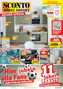 Waschmaschine im aktuellen Sconto SB Prospekt (Paderborn) Waschmaschine im Sconto SB Prospekt "KÜCHEN SPEZIAL" mit 8 Seiten (Paderborn)