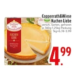 Kuchen im EDEKA Prospekt Kuchen Liebe von Coppenrath&Wiese im aktuellen EDEKA Prospekt für 4,99 €