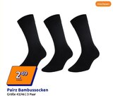 Pairz Bambussocken Angebote bei Action Borken für 2,49 €