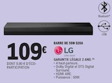 Barre de son S20A - LG - E.Leclerc Barre de son S20A - LG à 109,00 € dans le catalogue E.Leclerc