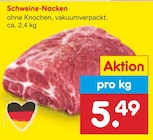 Aktuelles Schweine-Nacken Angebot bei Netto Marken-Discount in Erlangen ab 5,49 €