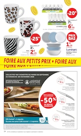 Promos Vaisselle dans le catalogue "SUPER U" de Super U Vaisselle en promo dans le catalogue Super U à la page 34