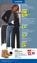 Chaussures Femme Angebote im Prospekt "Le vrai prix des bonnes choses" von Lidl Chaussures Femme Angebote im Prospekt "Le vrai prix des bonnes choses" von Lidl auf Seite 41