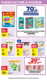 Pampers en promo dans le catalogue Carrefour à la page 48
