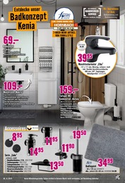 Hornbach Badmöbel im Prospekt 