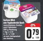 Aktuelles Quark Angebot bei EDEKA in Leipzig ab 0,79 €