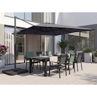 Parasol excentré Roma - HYBA dans le catalogue Carrefour