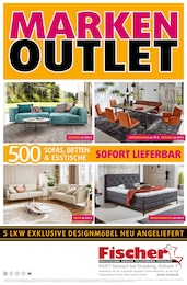 Der aktuelle Polstermöbel Fischer Prospekt MARKEN OUTLET