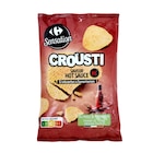 Chips ondulées - CARREFOUR SENSATION en promo chez Carrefour Chips ondulées - CARREFOUR SENSATION dans le catalogue Carrefour