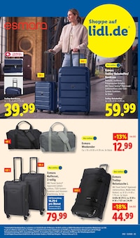 Koffer im Lidl Prospekt "LIDL LOHNT SICH" mit 68 Seiten (Ingolstadt)