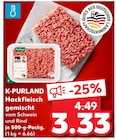 Kaufland Krefeld - Hackfleisch Angebot im Prospekt Hackfleisch bei Kaufland im Krefeld Prospekt für 3,33 €