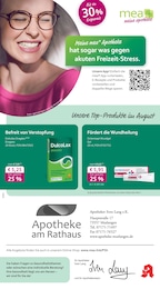 Apotheken Prospekt von mea - meine apotheke in Spraitbach Aktueller mea - meine apotheke Apotheken Prospekt für Spraitbach: Unsere August-Angebote mit 4} Seiten, 01.08.2025 - 31.08.2025