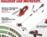 Akku-Gras-/-Strauchschere "GC-CG 18 Li-Solo" im toom Baumarkt Prospekt Akku-Gras-/-Strauchschere "GC-CG 18 Li-Solo" von Einhell im aktuellen toom Baumarkt Prospekt für 49,99 €