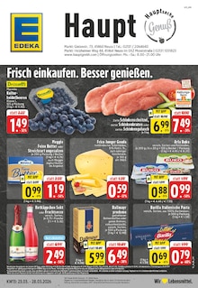 Getränke im EDEKA Prospekt "Aktuelle Angebote" mit 24 Seiten (Neuss)