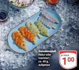 Aktuelle Garnelen Angebote bei GLOBUS in Krefeld Aktuelles Garnelenspieß Angebot bei GLOBUS in Krefeld ab 1,00 €