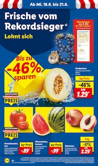 Nektarinen im aktuellen Lidl Prospekt (Frankfurt (Main)) Nektarinen im Lidl Prospekt "LIDL LOHNT SICH" mit 63 Seiten (Frankfurt (Main))