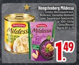 Mildessa mildes Weinsauerkraut im EDEKA Prospekt Mildessa mildes Weinsauerkraut von Hengstenberg im aktuellen EDEKA Prospekt für 1,49 €