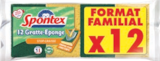 12 Éponges - Spontex en promo chez Aldi 12 Éponges - Spontex dans le catalogue Aldi