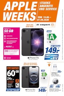 Aktueller expert Prospekt für Schallodenbach und Ungebung, Seiten zum blättern expert Prospekt APPLE WEEKS mit Seiten in Schallodenbach und Umgebung