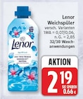 Weichspüler im Angebot bei EDEKA in Potsdam Weichspüler Angebote von Lenor bei EDEKA Potsdam für 2,19 €