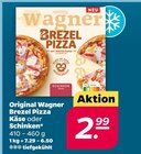 Brezel Pizza oder Schinken Angebote von Original Wagner bei Netto mit dem Scottie Falkensee für 2,99 €