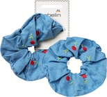 Scrunchie mit Kirschen, Denim von ebelin im aktuellen dm-drogerie markt Prospekt für 2,45 €