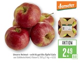 Unsere Heimat – echt & gut Bio Äpfel Gala bei Marktkauf im Filderstadt Prospekt für 2,49 €