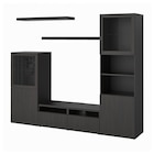 TV-Möbel, Kombination schwarzbraun von BESTÅ / LACK im aktuellen IKEA Prospekt für 563,98 €