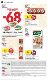 Prix et réduction Fraises dans le prospectus Intermarché Super en cours Offre Fraises dans le catalogue Intermarché Super du moment à la page 4