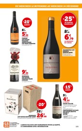 Vin Rouge Angebote im Prospekt "LES PRIX BAS de Noël" von Hyper U auf Seite 105