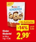 Kinderini von Kinder für 2,99 € bei Lidl im Angebot Kinderini von Kinder im aktuellen Lidl Prospekt