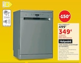 Lave-vaisselle 14 couverts - HOTPOINT - Hyper U à Liévin Lave-vaisselle 14 couverts - HOTPOINT en promo chez Hyper U Liévin à 349,00 €