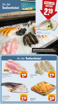 Lachs im aktuellen REWE Prospekt (Hamburg) Lachs im REWE Prospekt "Dein Markt" mit 35 Seiten (Hamburg)