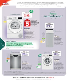 Catalogue Extra à Dieppe cette semaine, valable du 02/03/2026 au 04/04/2026 Prospectus Extra à Dieppe, "Passez en mode éco !", 4 pages de promos valables du 02/03/2026 au 04/04/2026