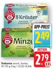 8 Kräuter Angebote von Teekanne bei E center Filderstadt für 2,49 €