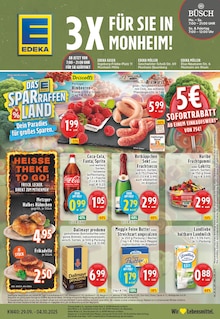 Aktueller EDEKA Prospekt "Aktuelle Angebote" Seite 1 von 24 Seiten für Monheim