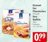 Diamant Eier Pfannkuchen oder Herz Waffeln im Angebot bei famila Nordost in Norderstedt Diamant Eier Pfannkuchen oder Herz Waffeln Angebote bei famila Nordost Norderstedt für 0,99 €