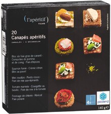 Picard Buc - 20 canapés apéritifs Promo 20 canapés apéritifs dans le catalogue Picard "Le fabuleux Noël Picard" à Buc