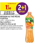 Boisson au thé pêche - Fuzetea en promo chez Intermarché Boisson au thé pêche - Fuzetea dans le catalogue Intermarché