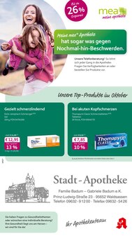 Aktueller mea - meine apotheke Prospekt für Waldsassen mit  Seiten