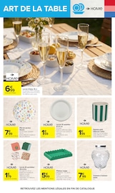 Assiette en promo dans le catalogue Carrefour à la page 23
