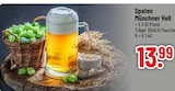 Münchner Hell von Spaten für 13,99 € bei Trinkgut im Angebot Münchner Hell von Spaten im aktuellen Trinkgut Prospekt