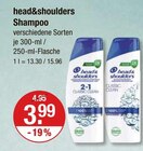 Shampoo im V-Markt Prospekt Shampoo von head&shoulders im aktuellen V-Markt Prospekt für 3,99 €