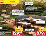 Alu-Lounge Maia Sofa mit Lounge-Funktion von Bellavista im aktuellen Netto Marken-Discount Prospekt