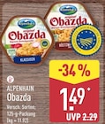 Obazda Klassisch von Alpenhain für 1,49 € bei ALDI Nord im Angebot Obazda Klassisch von Alpenhain im aktuellen ALDI Nord Prospekt