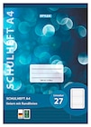 Schulheft DINA4 von STYLEX für 0,49 € bei Thomas Philipps im Angebot Schulheft DINA4 von STYLEX im aktuellen Thomas Philipps Prospekt